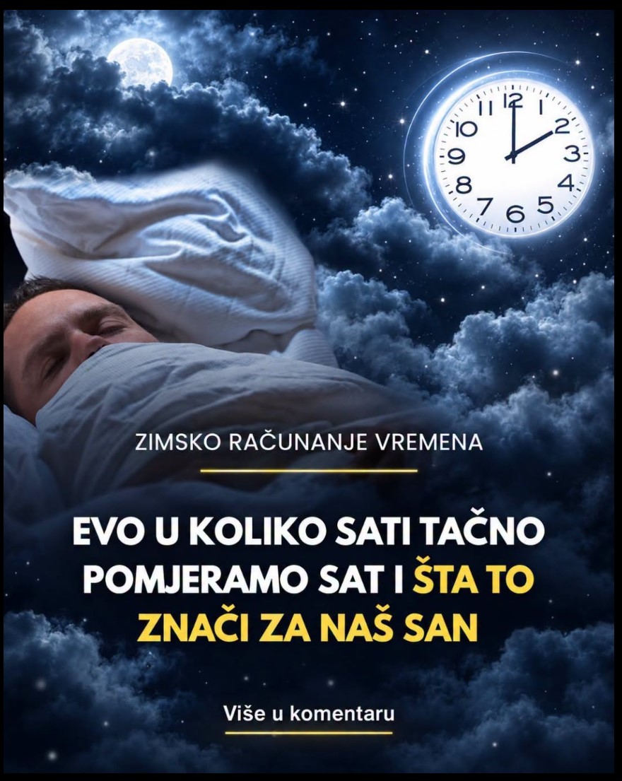 Ovog vikenda pomeramo sat: Detaljan vodič kroz početak zimskog računanja vremena
