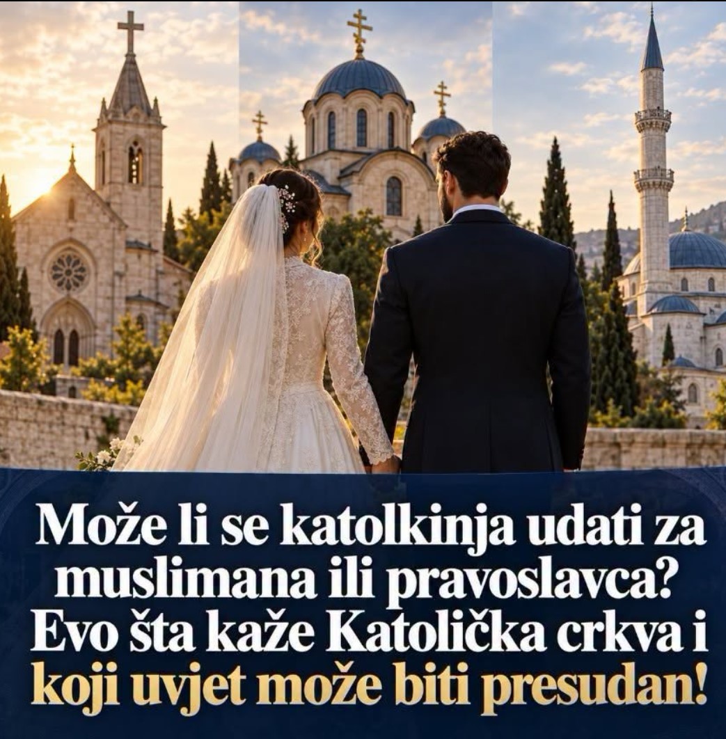 Može li katolkinja da se uda za muslimana? Evo šta propisuje Katolička crkva