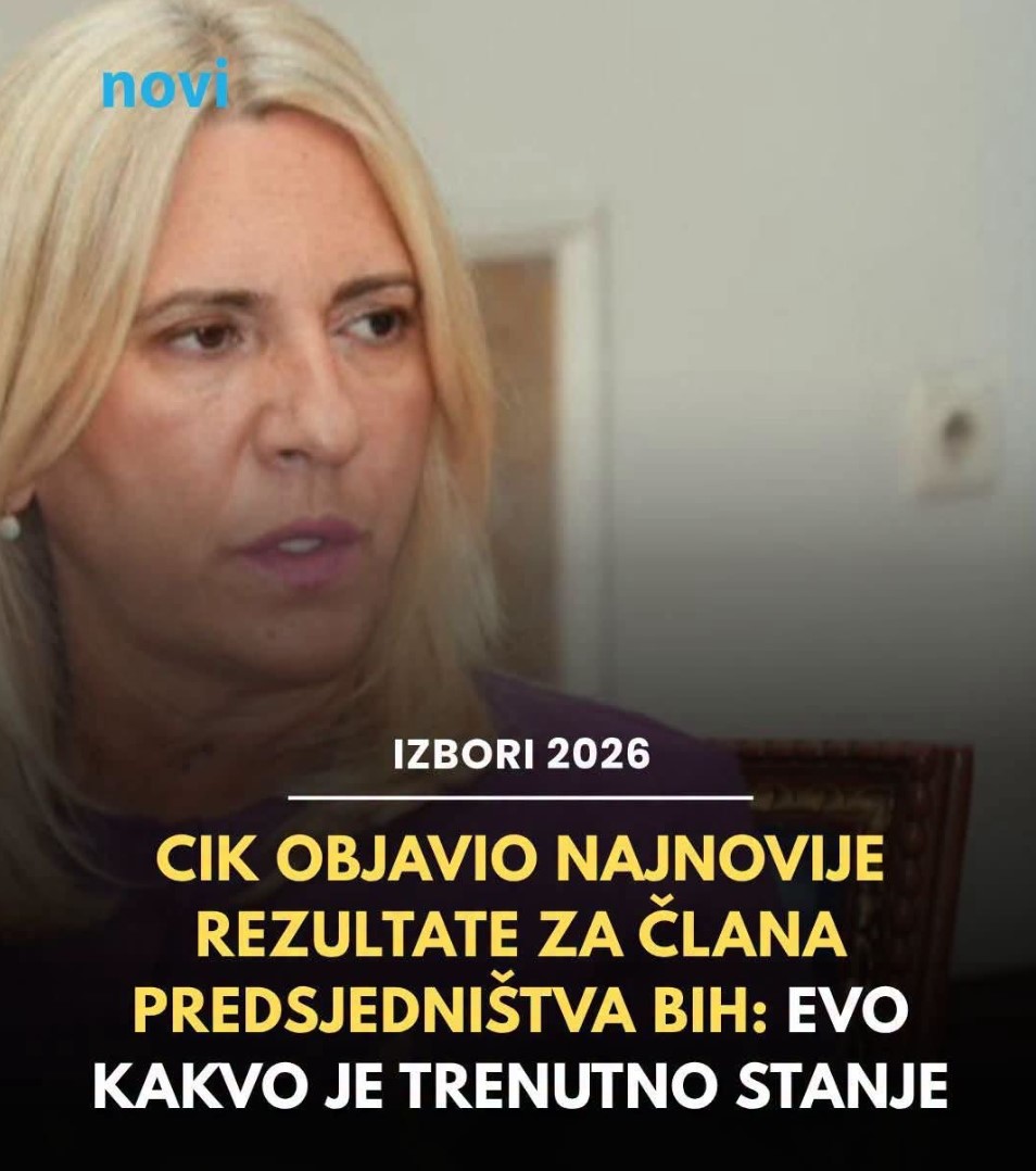 CIK objavio najnovije rezultate za člana Predsjedništva BiH
