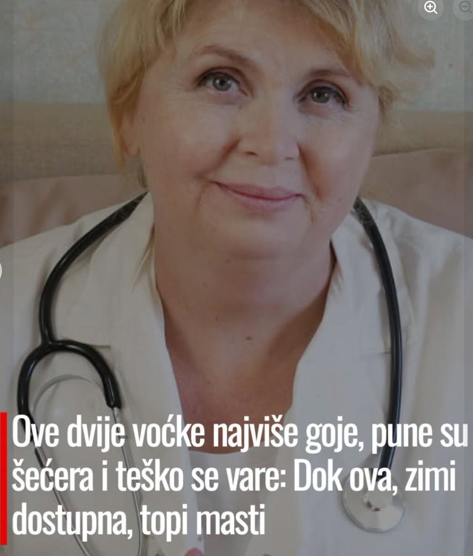 Ove dve voćke najviše goje, pune su šećera i teško se vare: Dok ova, zimi dostupna, topi masti