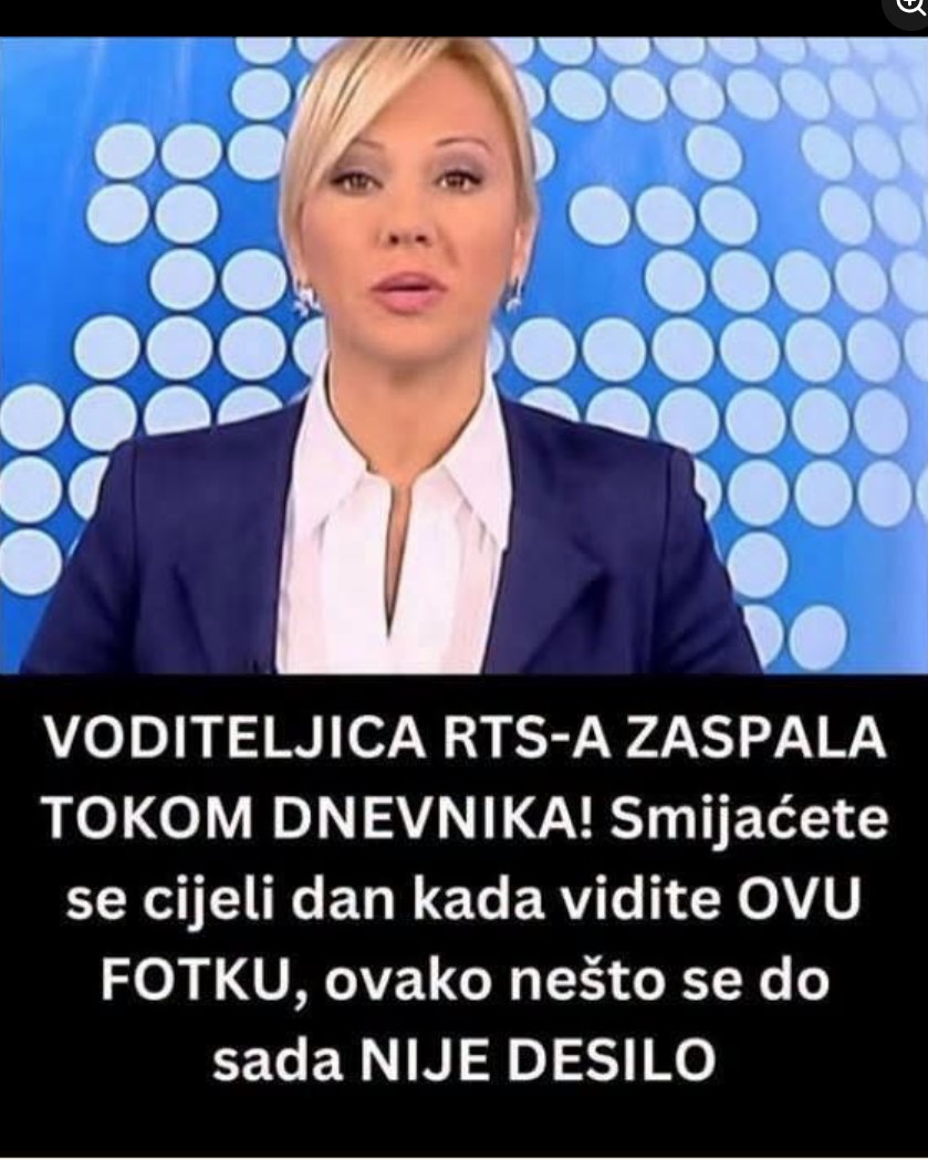 Voditeljka RTS-a Ivona Pantelić objavila fotografiju iz studija i otkrila šta se dešavalo iza kamera