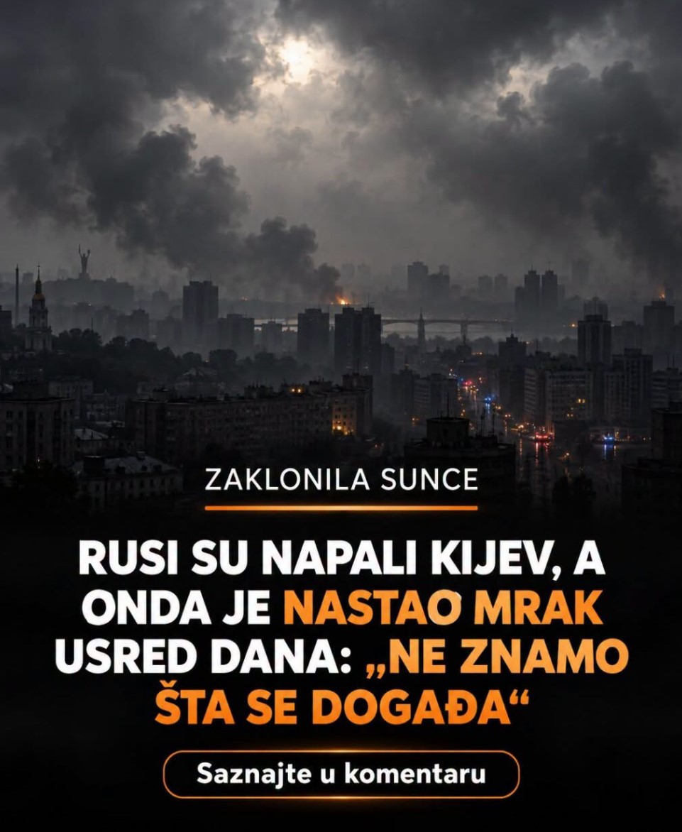 „Ratna magla“ prekrila Kijev: Dim i čađ od napada spustili se nad grad, vidljivost gotovo nestala