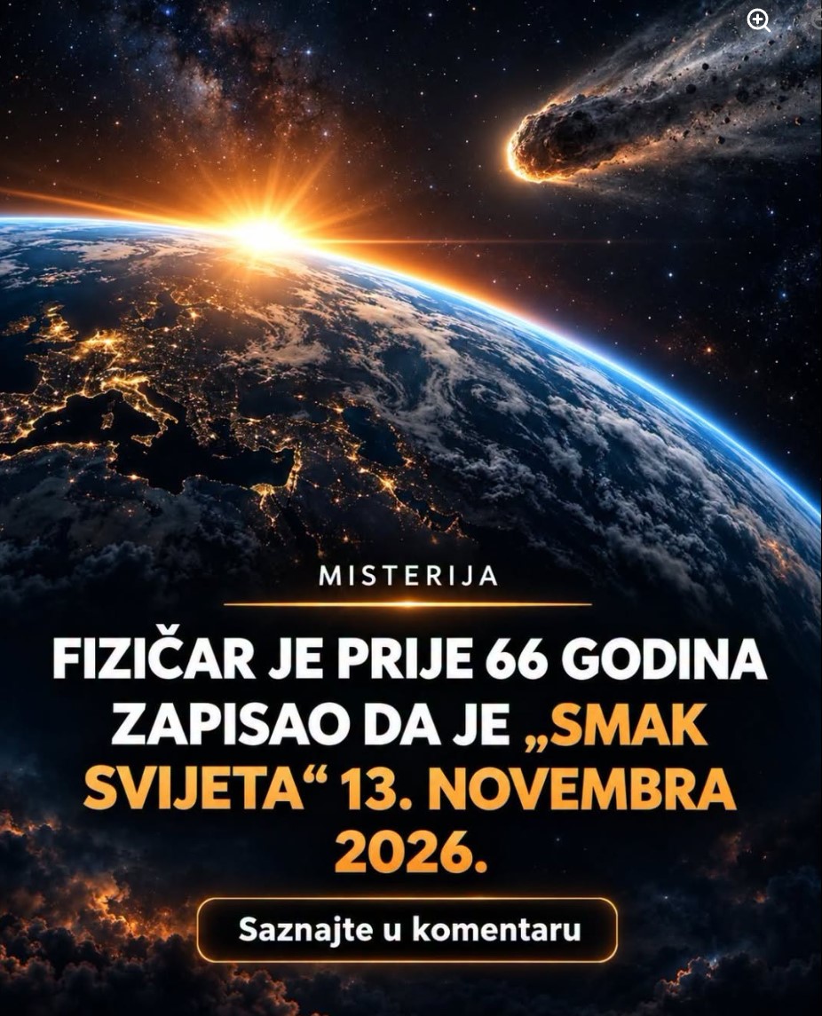 „Svet će se završiti 13. novembra 2026.“: Šta se zaista krije iza neobičnog naučnog predviđanja