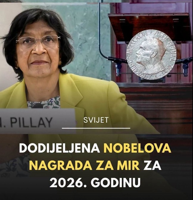 Dobitnica Nobelove nagrade za mir za 2026. godinu: Priznanje za borbu za ljudska prava i međunarodno pravo