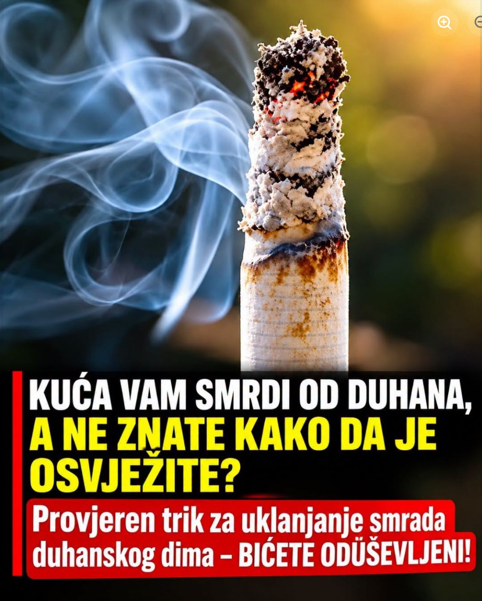 Miris cigareta ostao je u kući? Ova tri jednostavna sredstva mogu pomoći da prostor ponovo bude svež