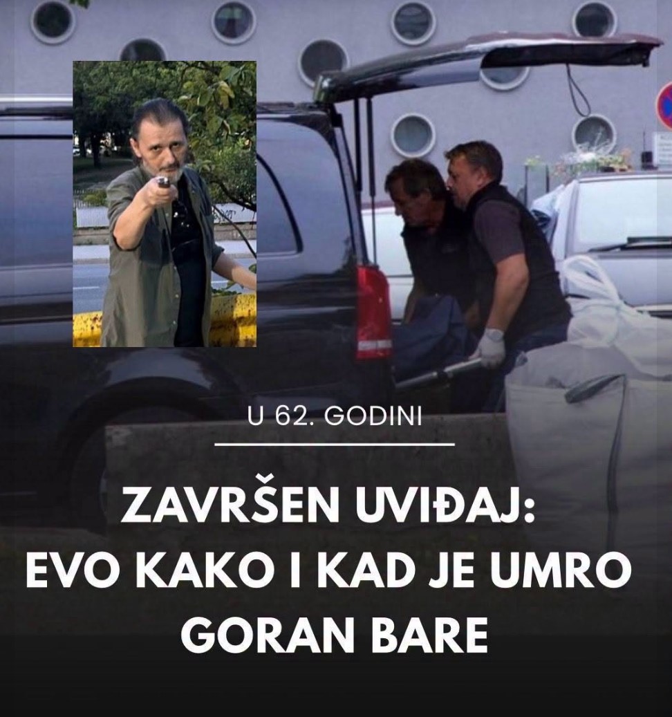 Kraj jedne rokenrol ere: Završen uviđaj i otkriveni detalji odlaska Gorana Bareta