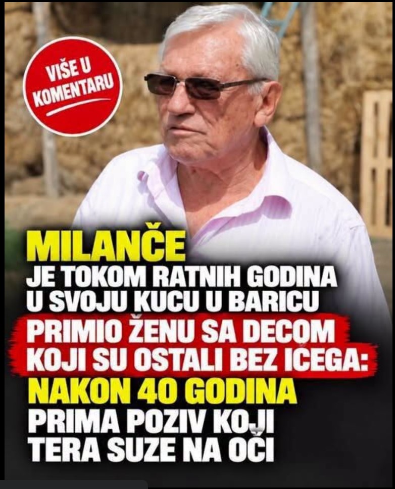 Tokom ratnih godina pružio je dom porodici koja je ostala bez svega: Priča o humanosti i susretu nakon decenija