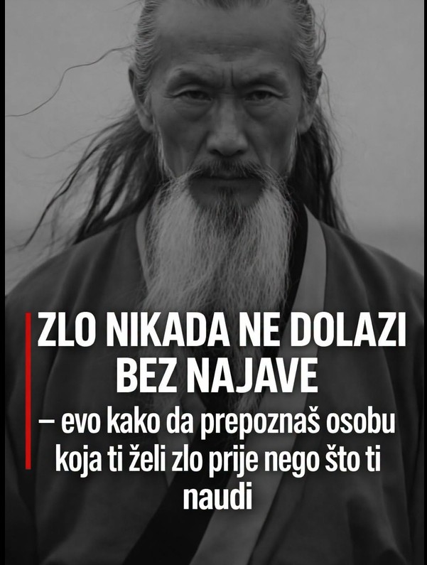 Zlo nikada ne dolazi uz zvuke sirena ili sa jasnim upozorenjem