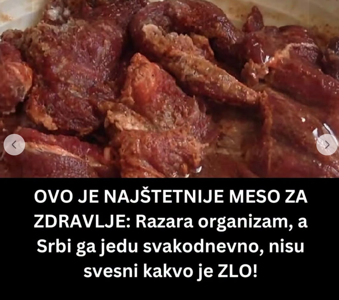 Koje meso je najmanje zdravo? Stručnjaci upozoravaju na kobasice, slaninu i šunku