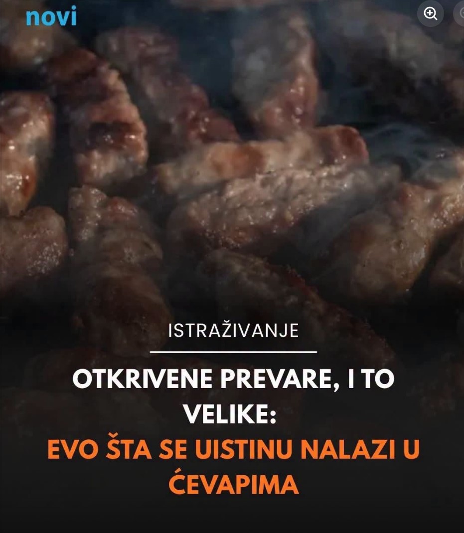 Velika obmana: Šta se zapravo krije u ćevapima koje jedemo?