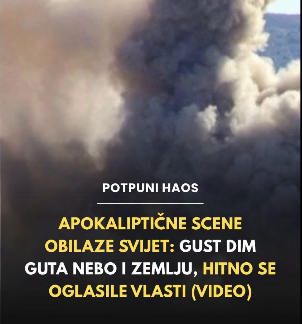 Apokaliptične scene obišle svijet: Gust dim guta nebo i zemlju, hitno se oglasile vlasti