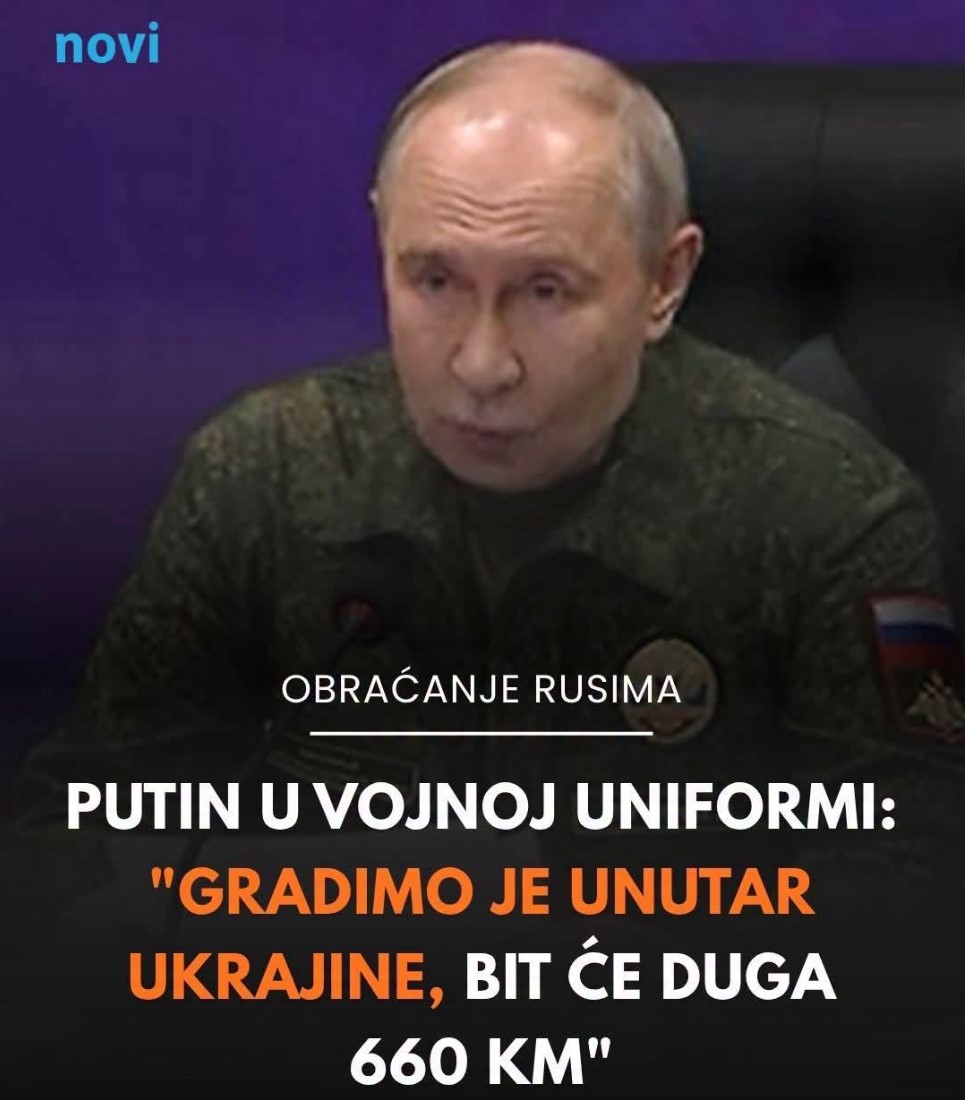 Ruski predsjednik najavio izgradnju masivne