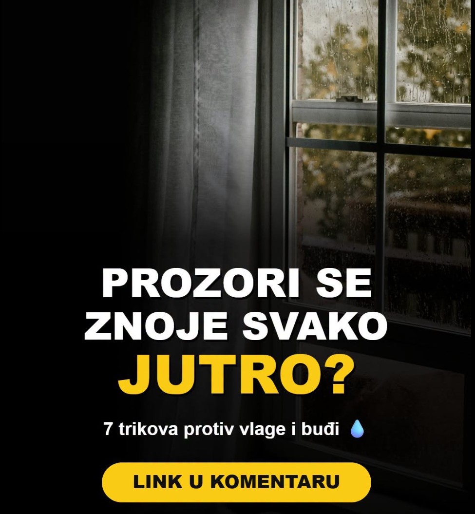 Prozori vam se znoje svako jutro? 7 jednostavnih trikova protiv vlage i buđi koji stvarno pomažu