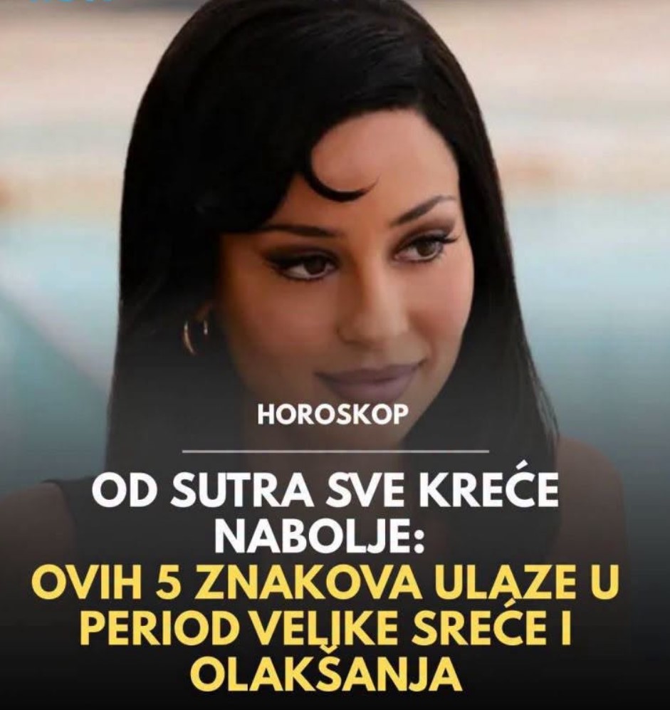 Od sutra sve kreće nabolje: Ovih 5 znakova ulaze u period velike sreće i olakšanja!