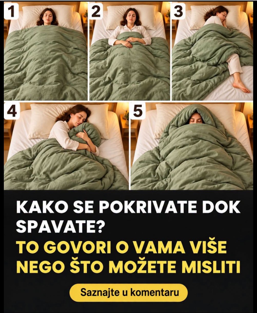 Kako se pokrivate dok spavate? Test otkriva od čega ste zaista umorni i šta vam nedostaje