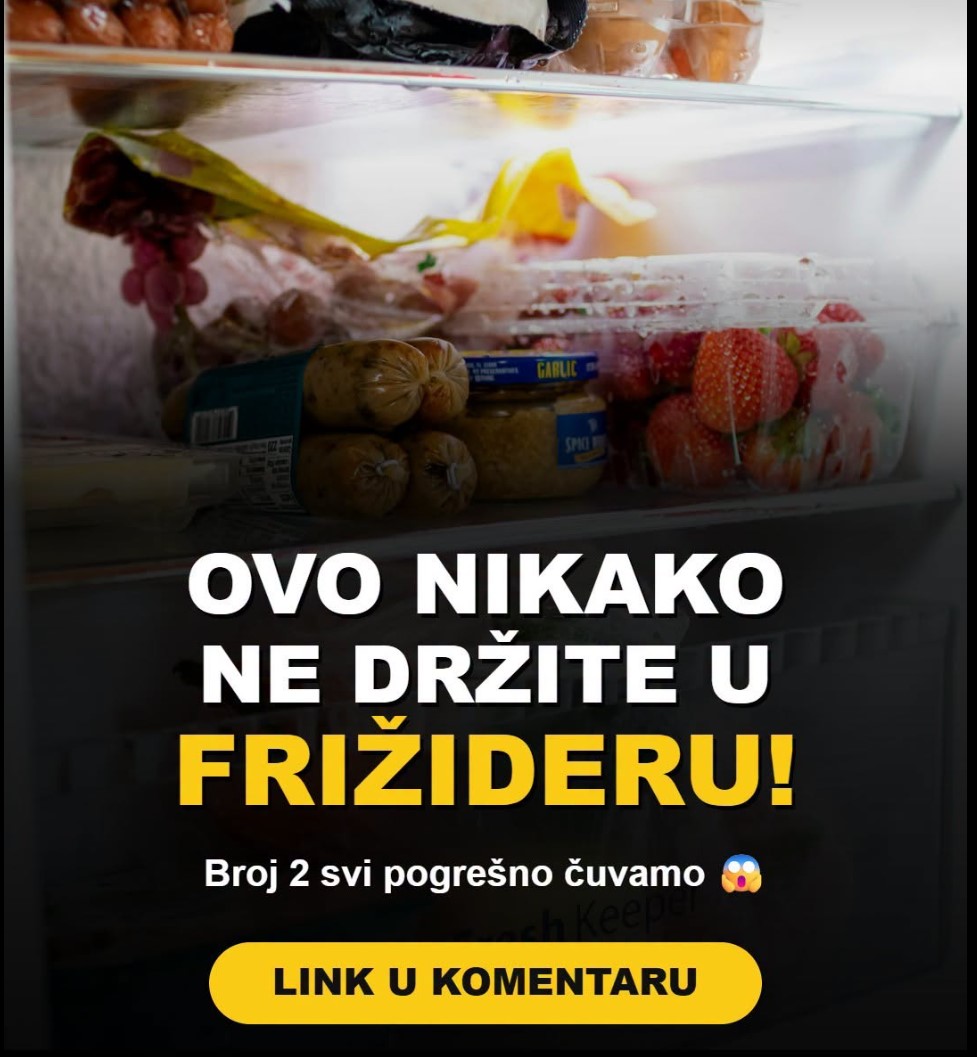 Ovih 7 namirnica nikako ne držite u frižideru: broj 2 svi pogrešno čuvamo