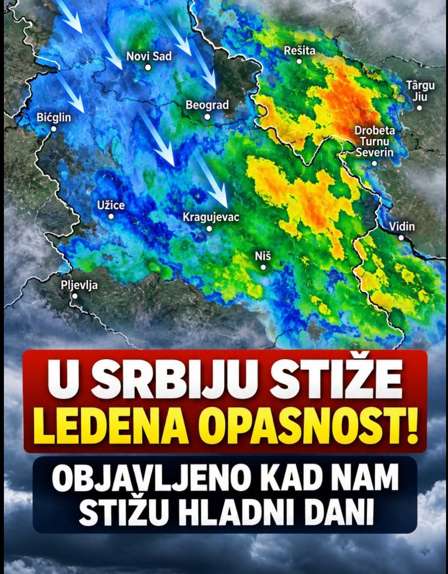 Stiže hladni front sa kišom: Marko Čubrilo otkrio kada sledi nagli pad temperature